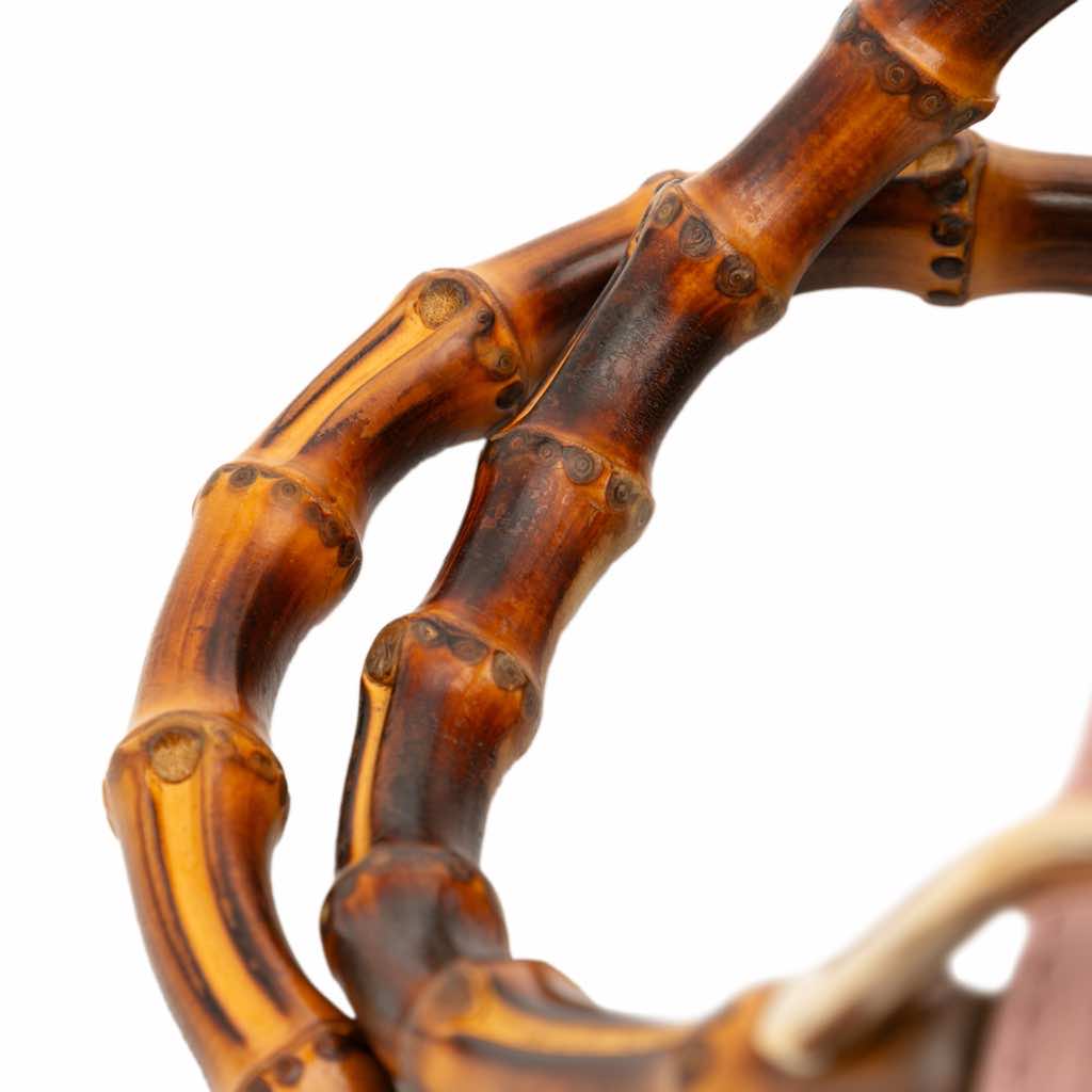 Gucci Medium Calfskin Bamboo Shopper Satchel - Image 12