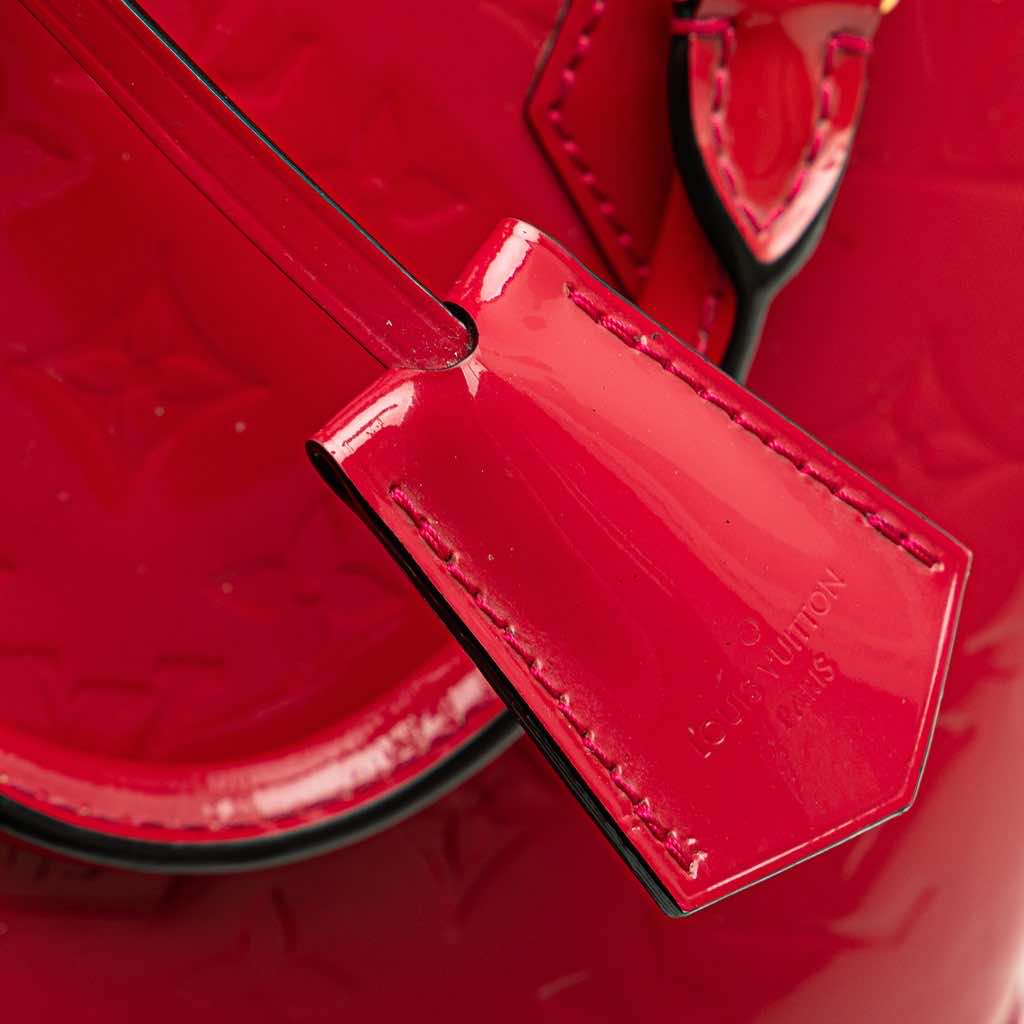 Louis Vuitton Monogram Vernis Alma BB - Image 10