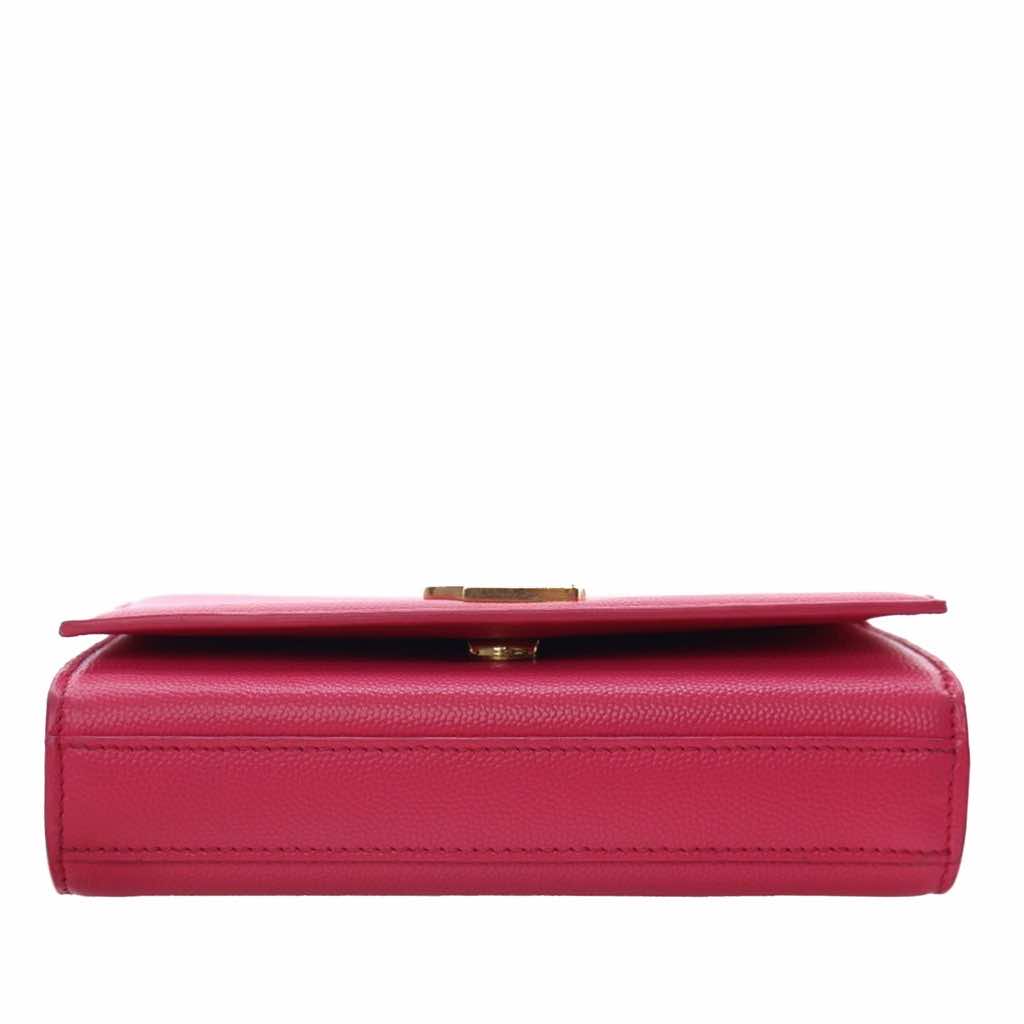 Saint Laurent Small Grain De Poudre Monogram Kate Crossbody - 4