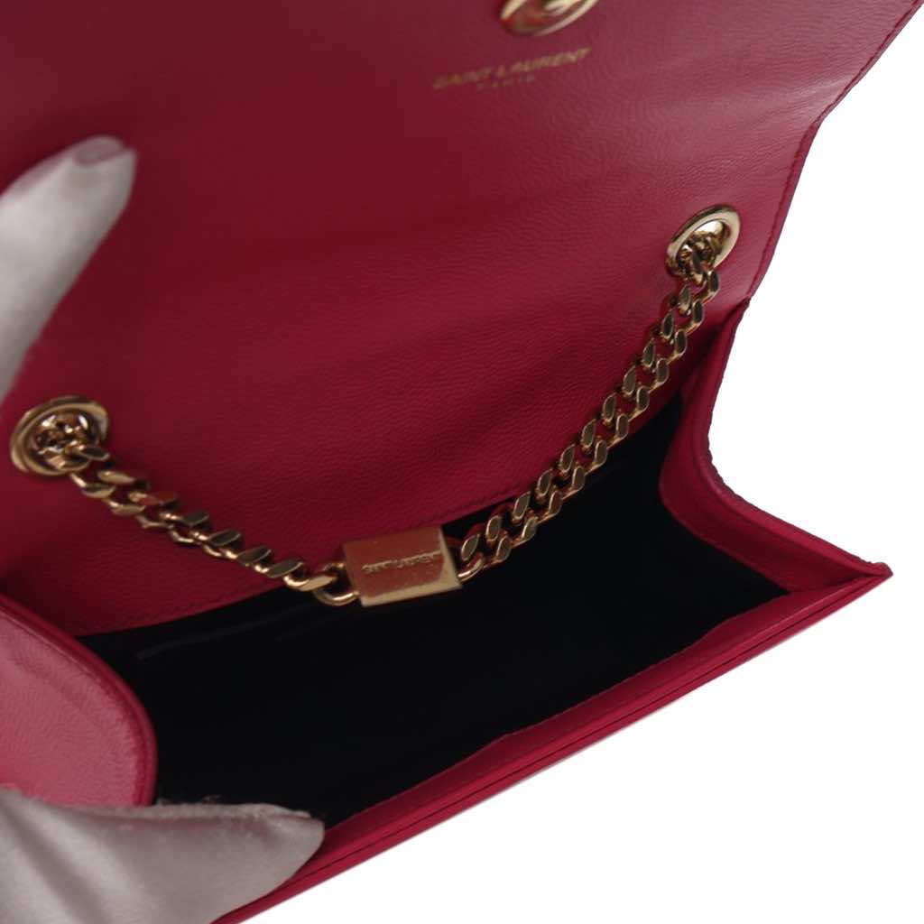 Saint Laurent Small Grain De Poudre Monogram Kate Crossbody - 5