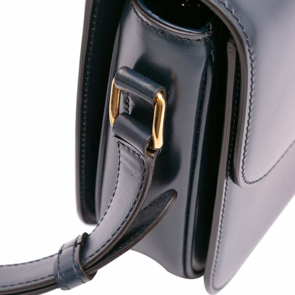 Celine Classique Shiny Calfskin Triomphe Crossbody - Image 14