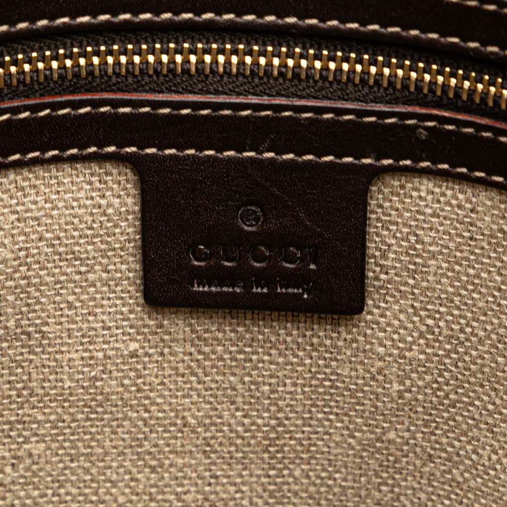 Gucci Raffia Hasler Hobo - 5