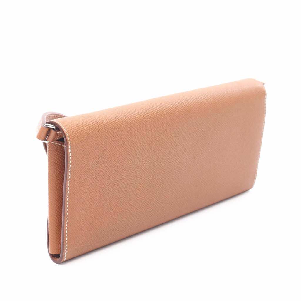 Hermès Epsom Chaine d Ancre To Go Wallet - Back view