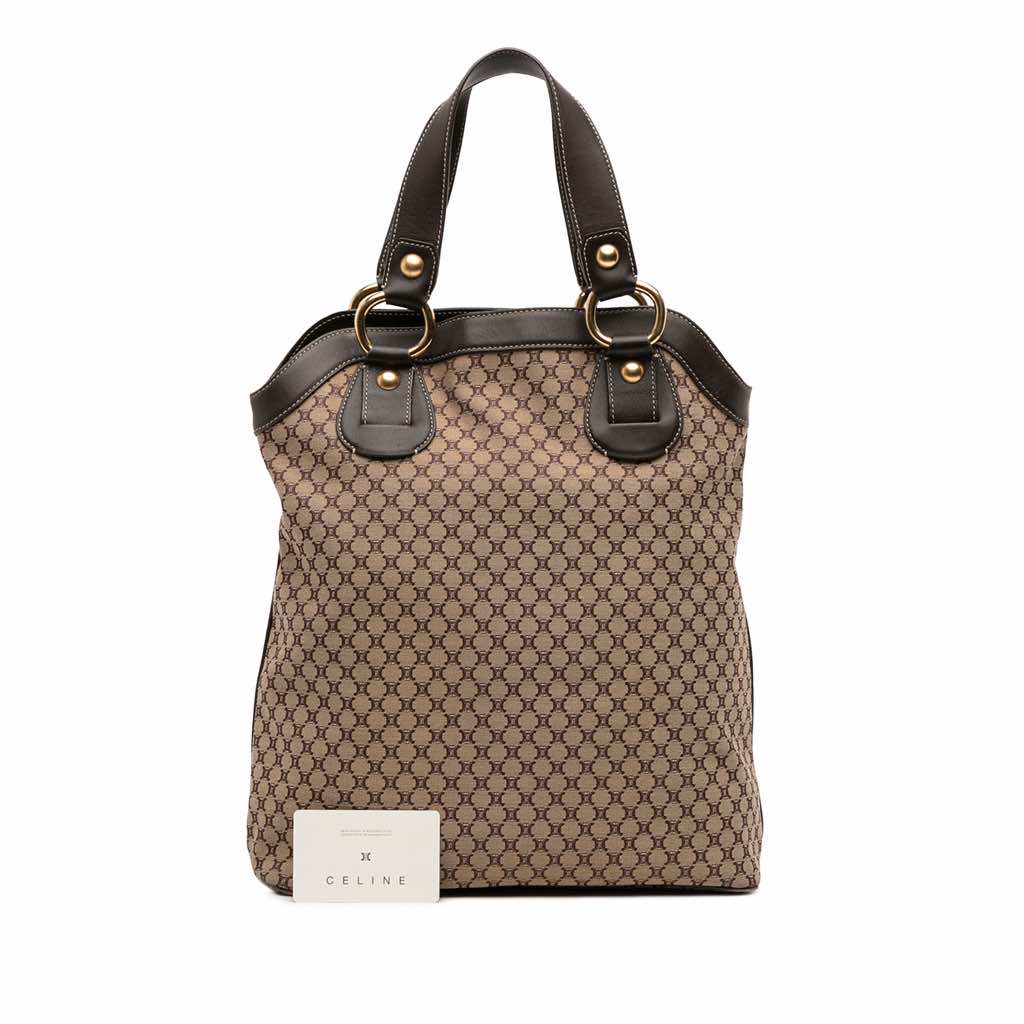Celine Macadam Canvas Tote - Image 12
