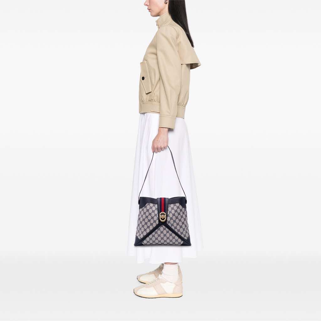 Gucci GG Supreme Ophidia Shoulder Bag - Image 13