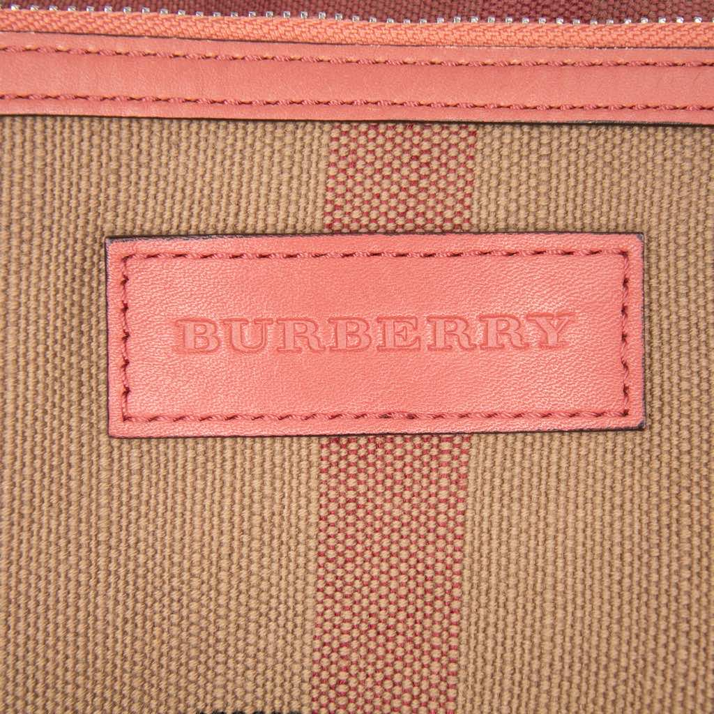 Burberry Mini Mega Check Canvas Ashby Tassel Bucket Bag - Detail 1