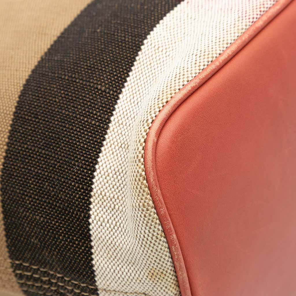 Burberry Mini Mega Check Canvas Ashby Tassel Bucket Bag - Image 11