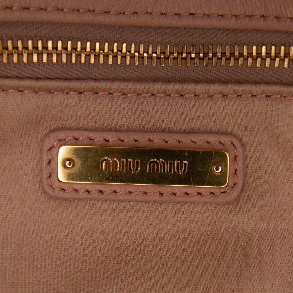 Miu Miu Matelasse Leather Flap Crossbody - 5