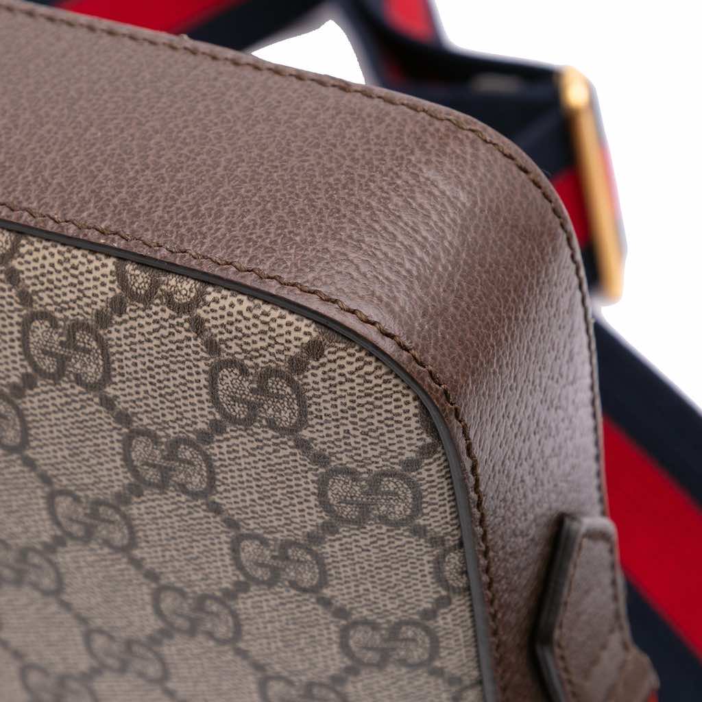 Gucci Small GG Supreme Web Ophidia Crossbody - Image 10
