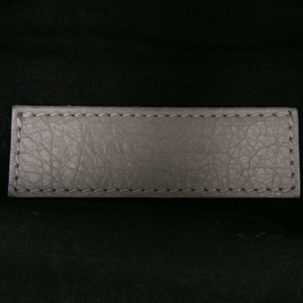 Balenciaga Lambskin Motocross Classic Clip M Clutch - Side view