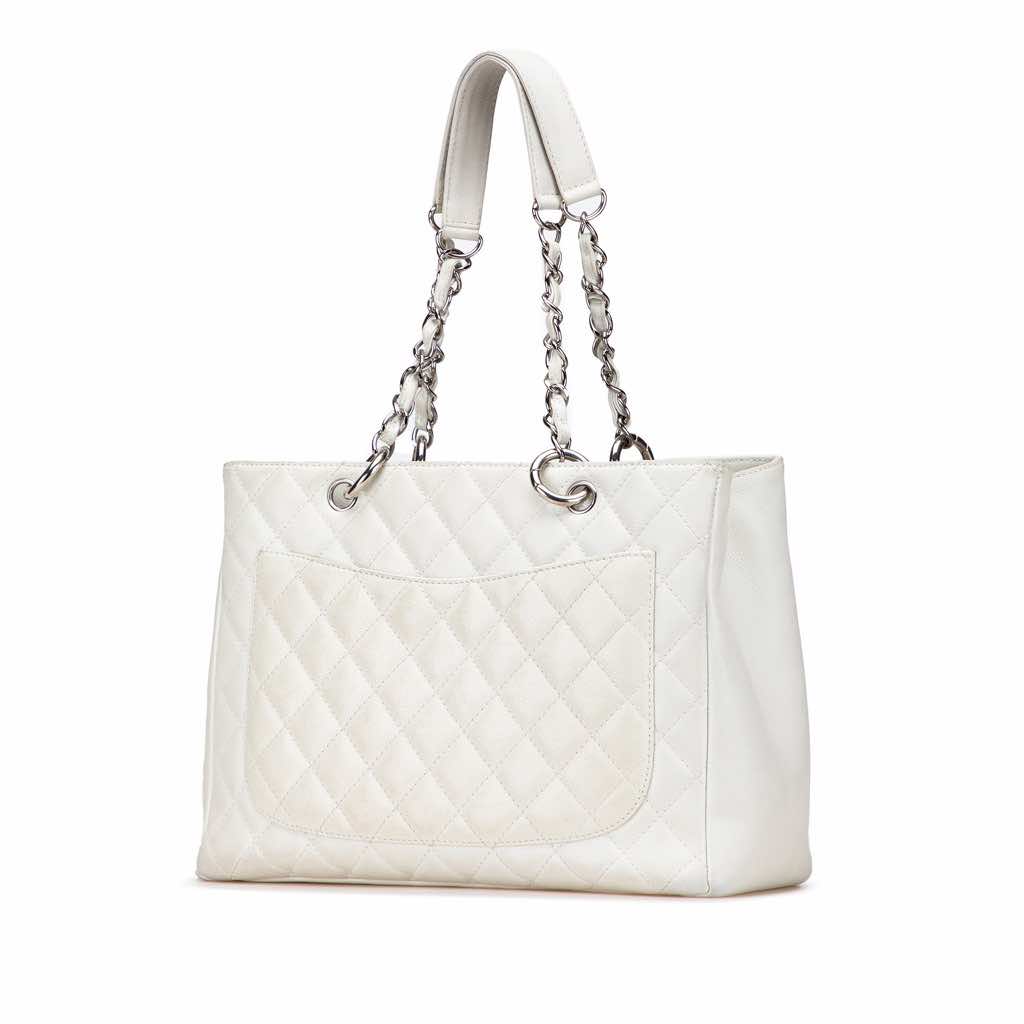 Chanel Caviar Grand Shopping Tote - Back view