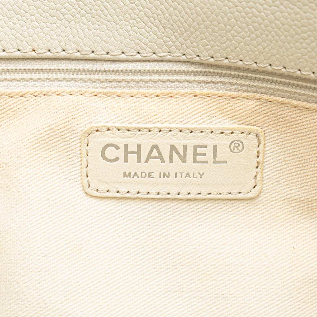 Chanel Caviar Grand Shopping Tote - Side view