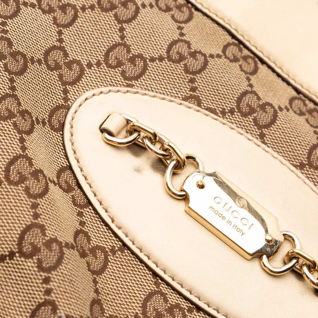 Gucci GG Canvas Punch Tote - Image 13