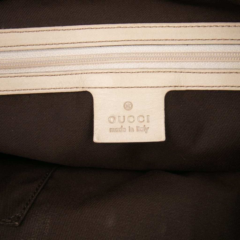Gucci GG Canvas Punch Tote - Side view