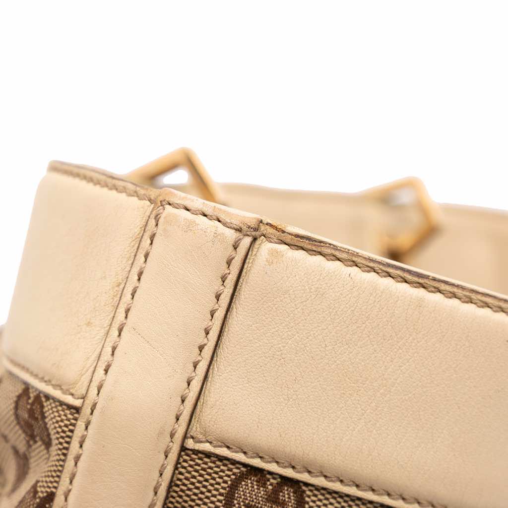 Gucci GG Canvas Punch Tote - Image 11