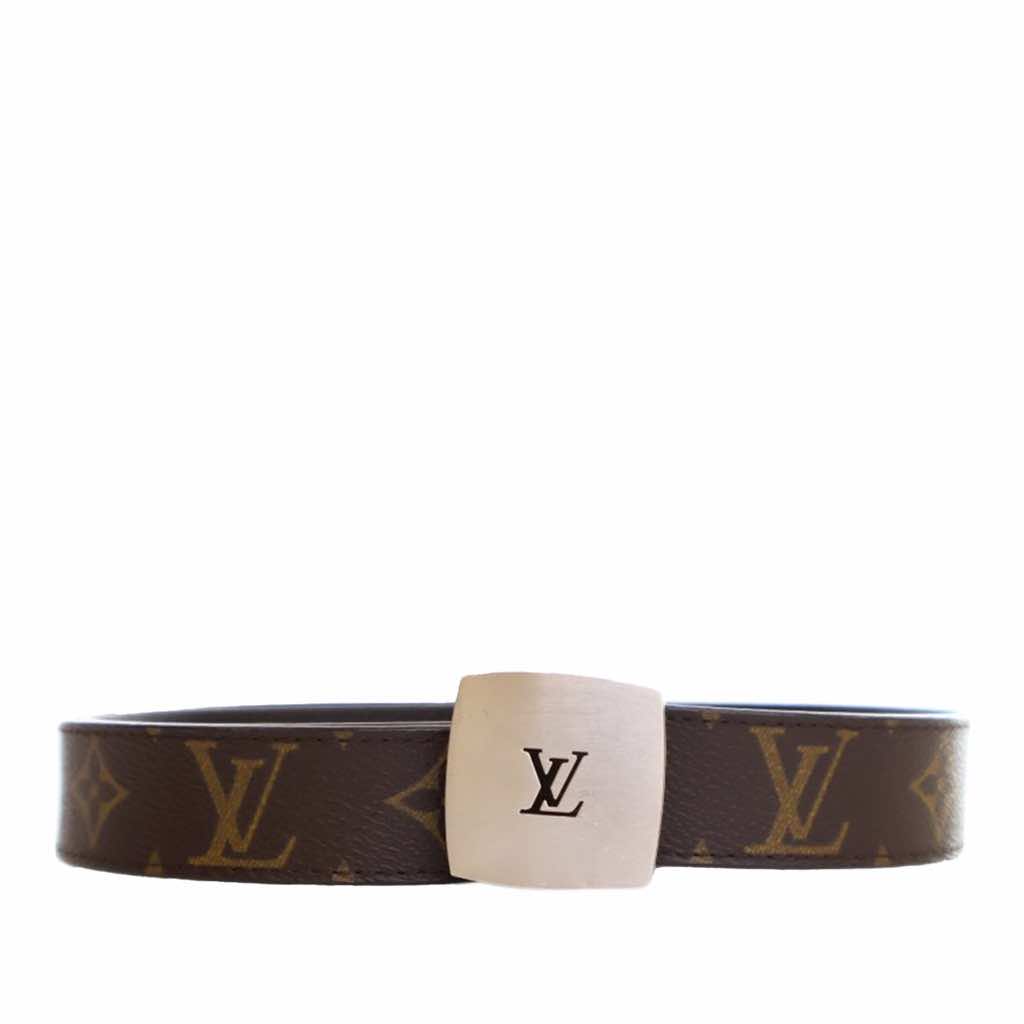 Louis Vuitton Monogram LV Cut Reversible Belt