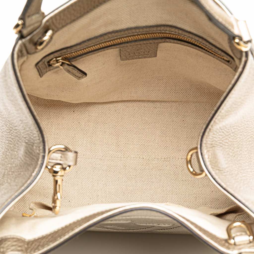Gucci Small Leather Soho Satchel - 4
