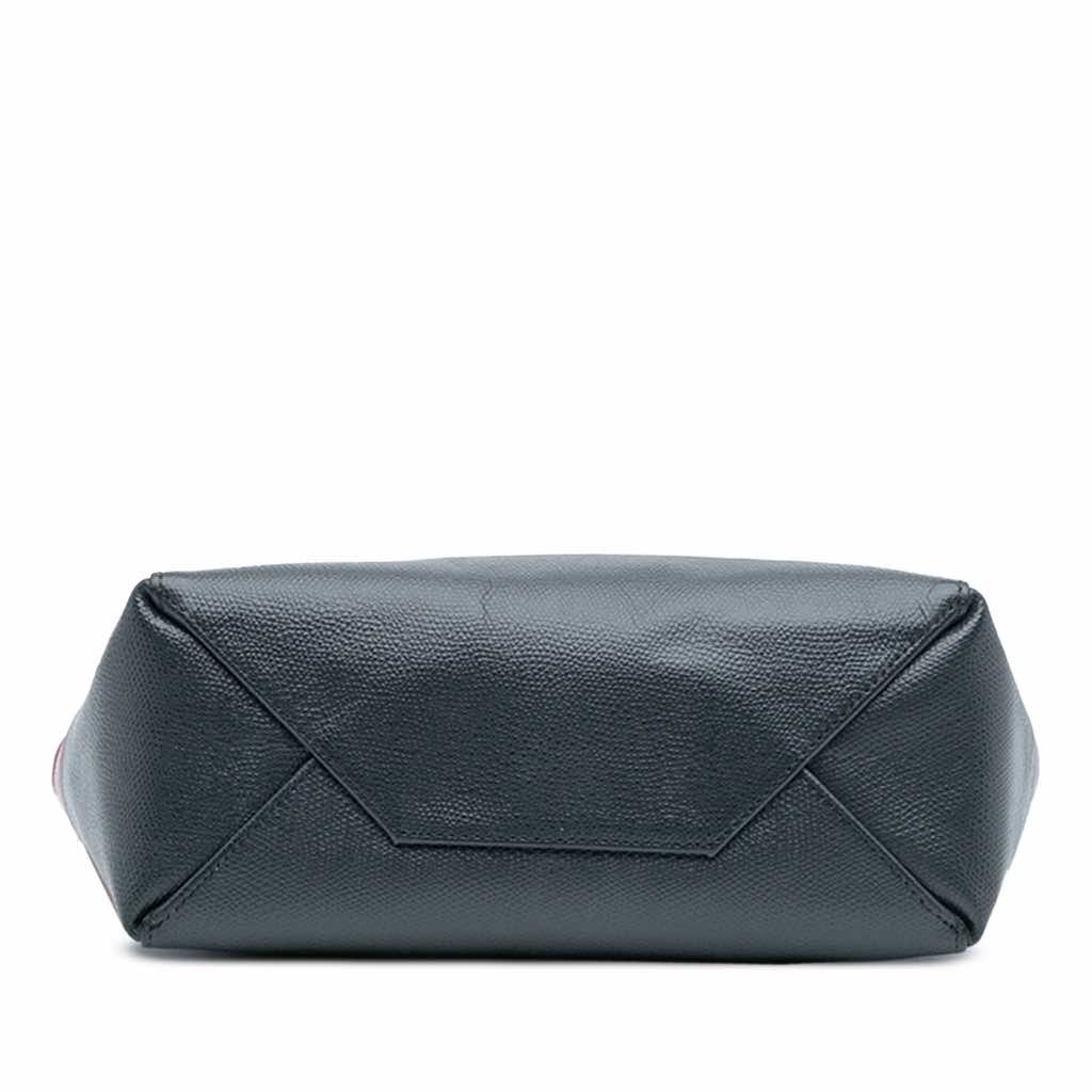 Celine Small Bicolor Leather Vertical Cabas - Image 6