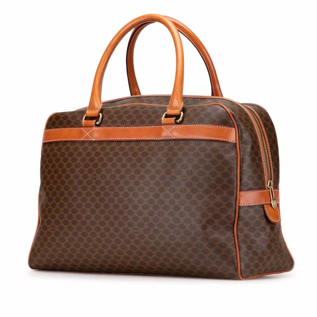 Celine Macadam Coated Canvas Duffle Bag - 2