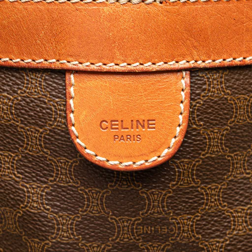Celine Macadam Coated Canvas Duffle Bag - 5