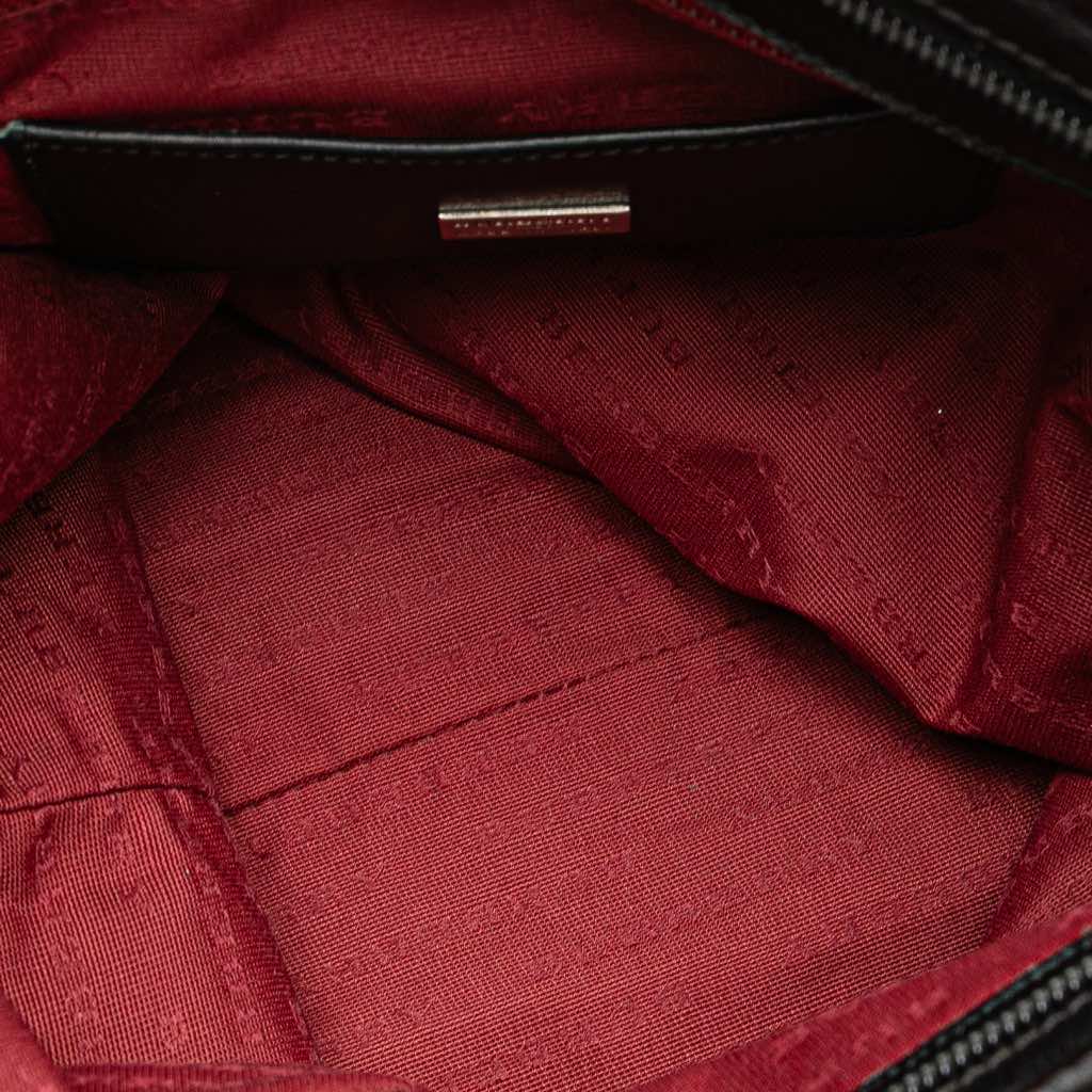 Burberry Exploded Check Wool Tote - 4