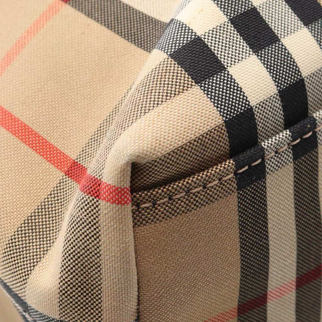 Burberry House Check Nylon Artie Satchel - 5
