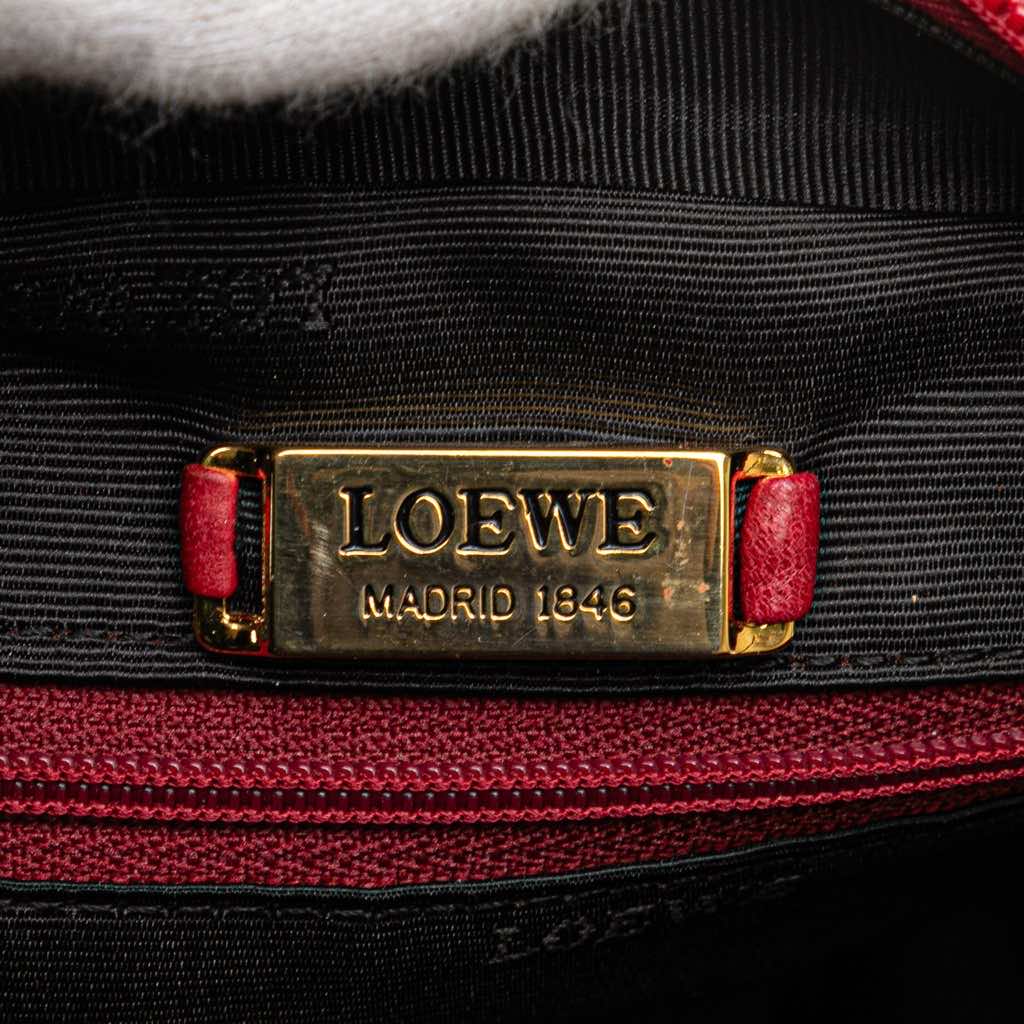 Loewe Leather Anagram Crossbody - Side view