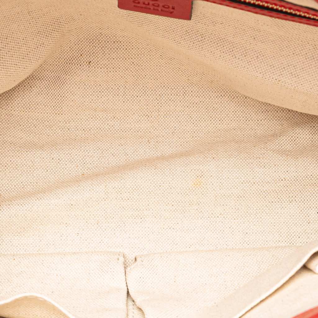 Gucci Small Diamante Leather Craft Tote - 4