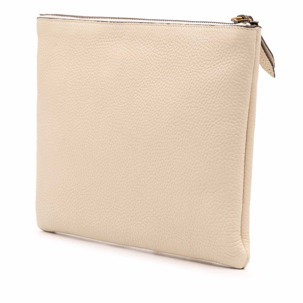 Gucci Leather Blind For Love Clutch - Back view