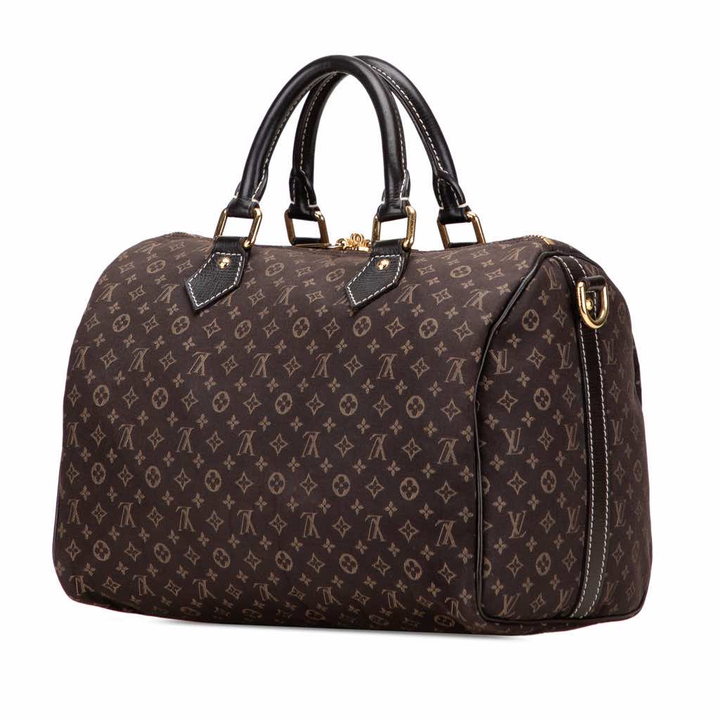 Louis Vuitton Monogram Mini Lin Speedy Bandouliere 30 - 2