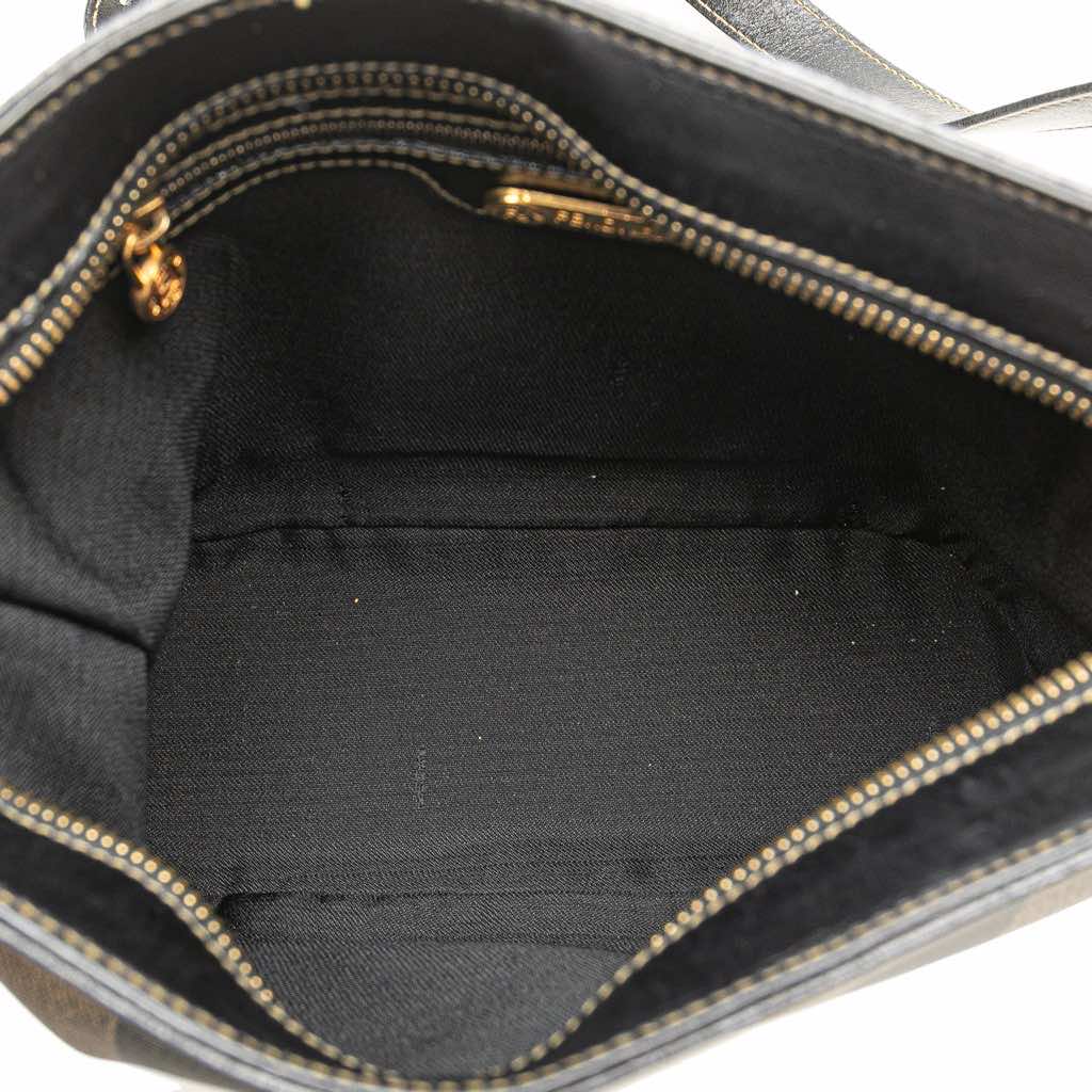 Fendi Pequin Coated Canvas Crossbody - 4