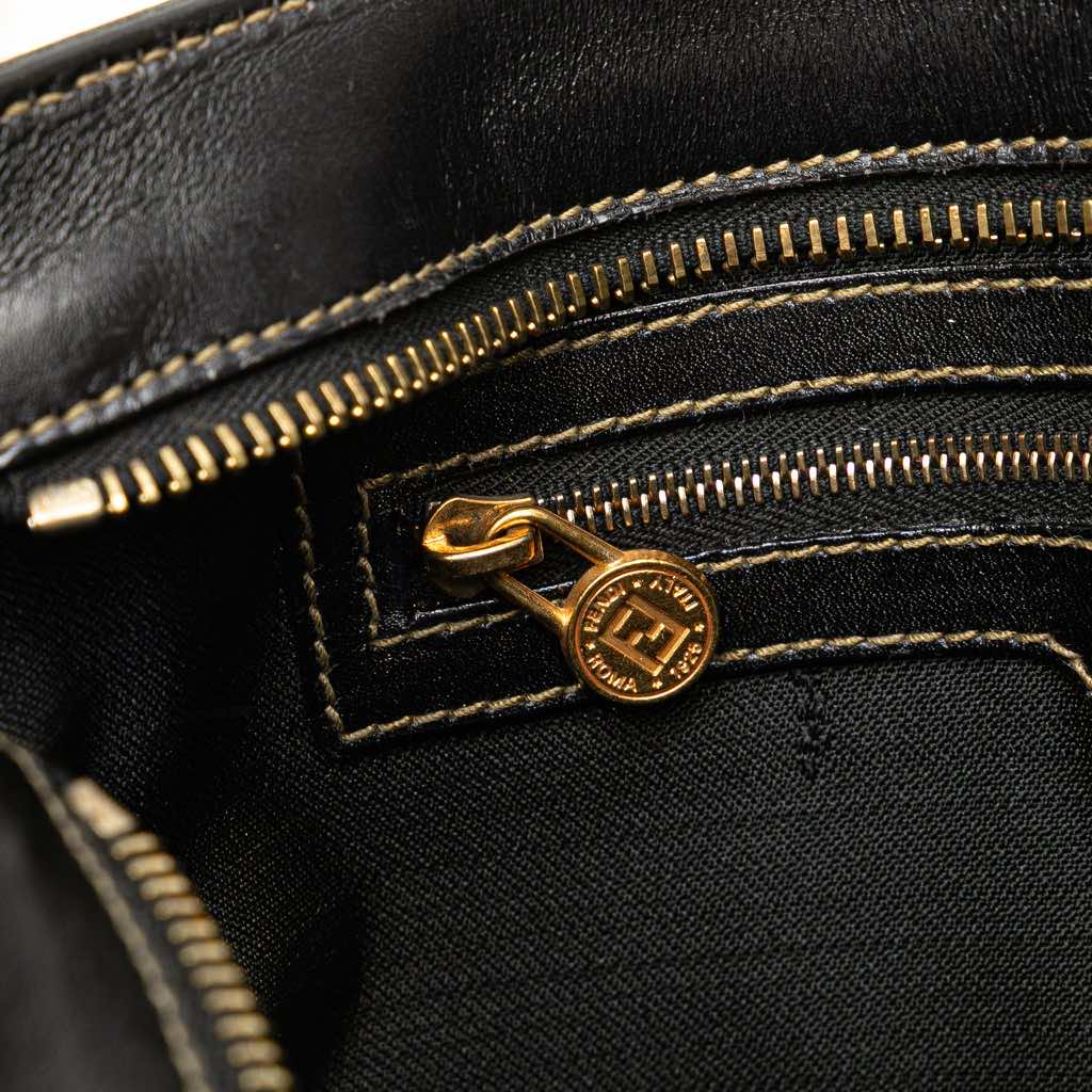 Fendi Pequin Coated Canvas Crossbody - Detail 2