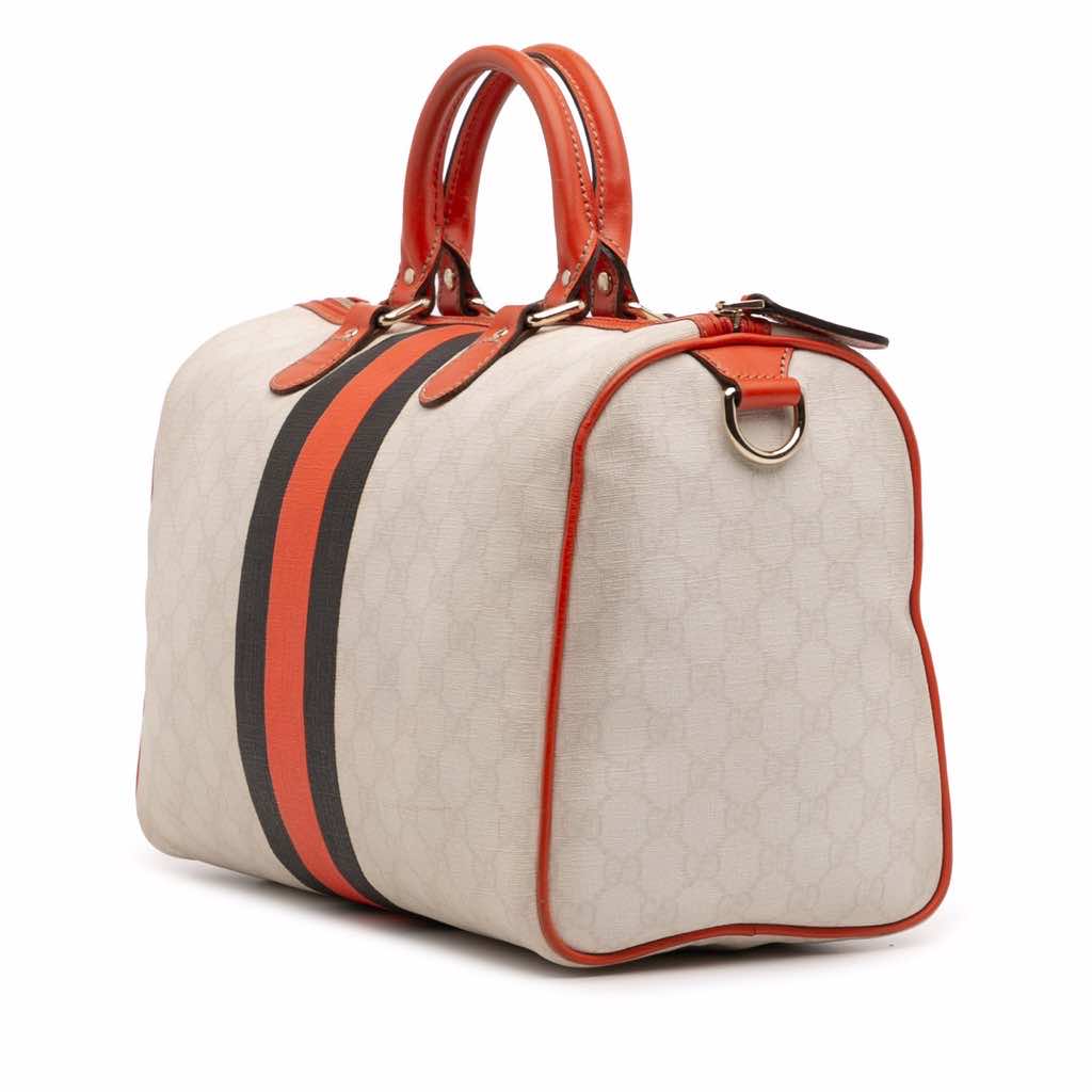 Gucci GG Supreme Joy Web Boston - Back view