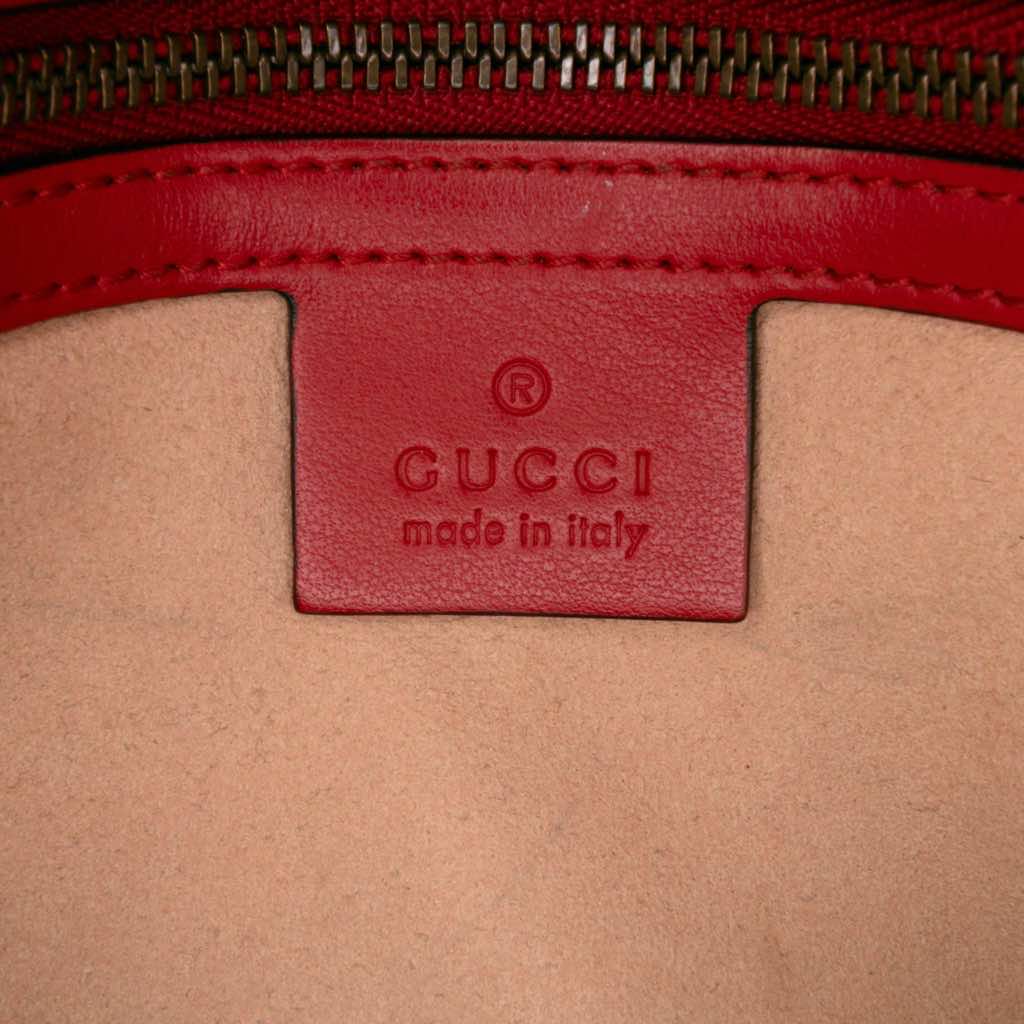 Gucci Small GG Marmont Matelasse Leather Flap Crossbody - 5