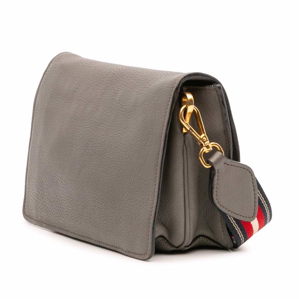 Prada Vitello Daino Flap Crossbody - 2