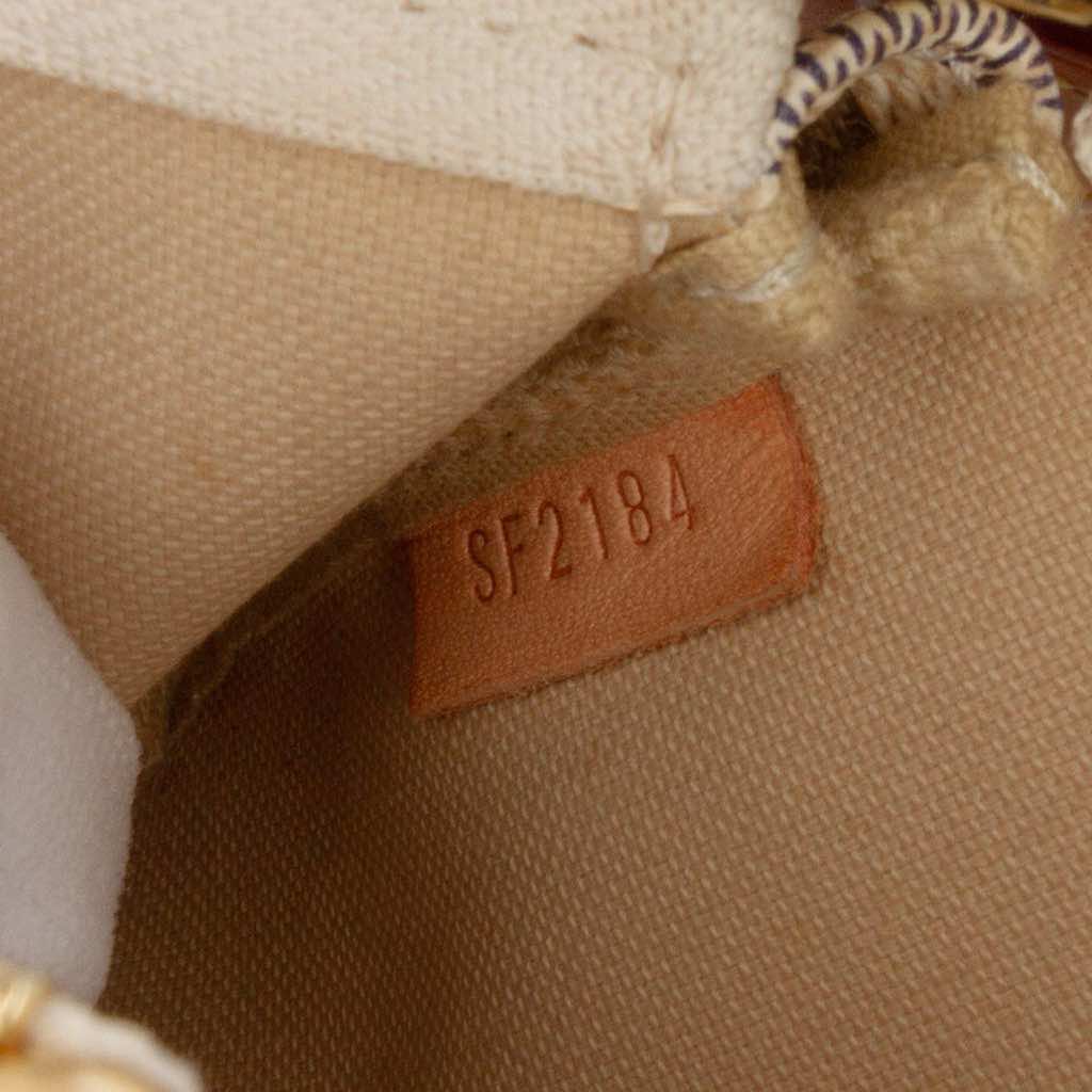 Louis Vuitton Damier Azur Mini Pochette Accessoires - Side view