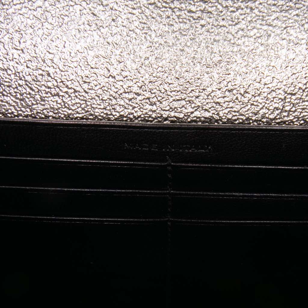 Saint Laurent Metallic Calfskin Monogram Kate Tassel Wallet on Chain - 5