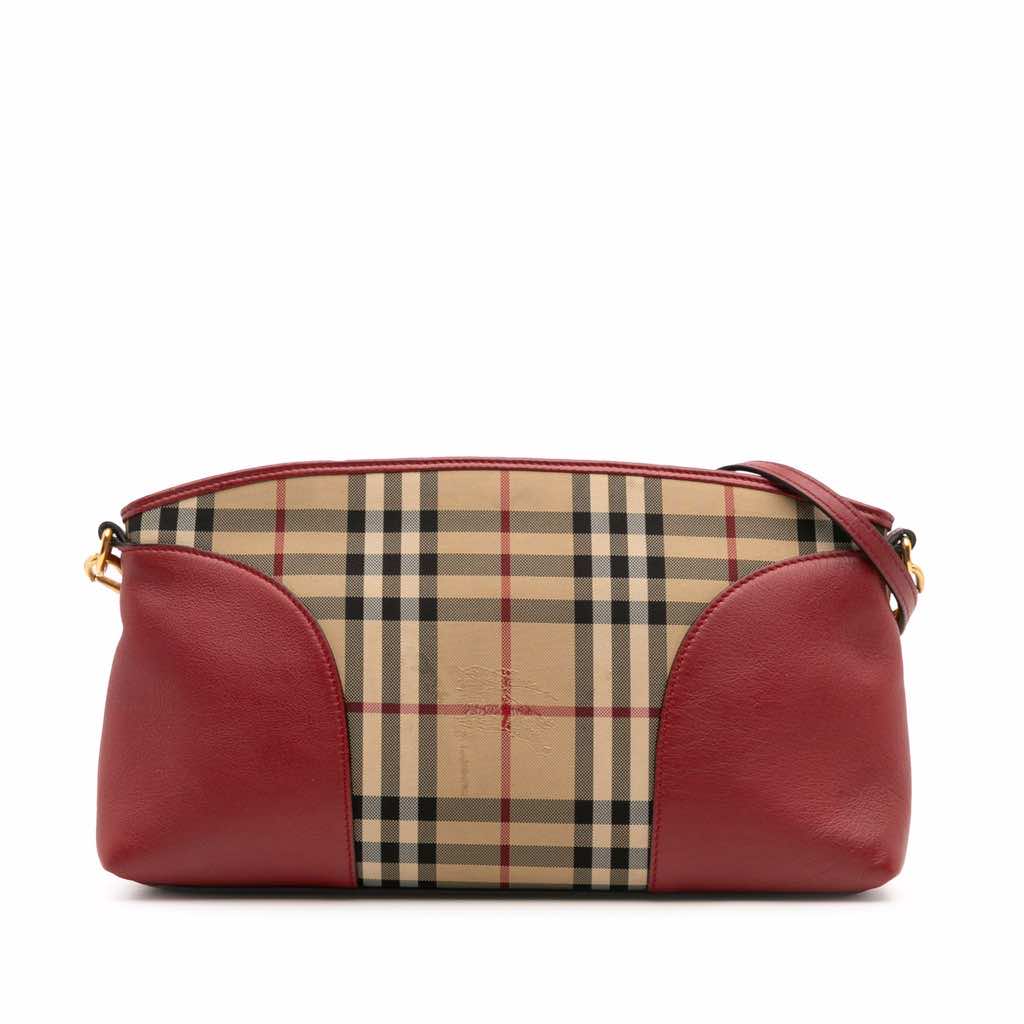 Burberry Haymarket Check Chichester Canvas Crossbody