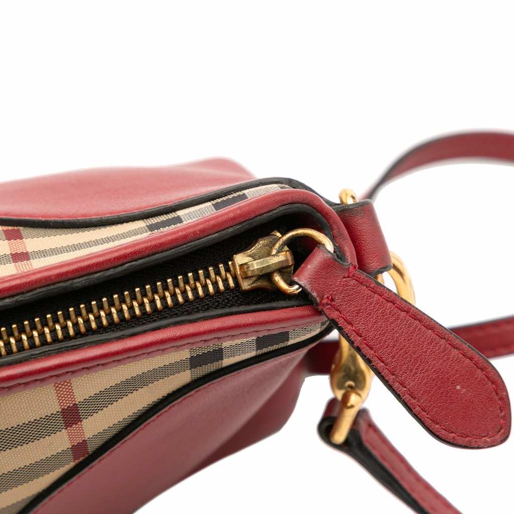 Burberry Haymarket Check Chichester Canvas Crossbody - Detail 2