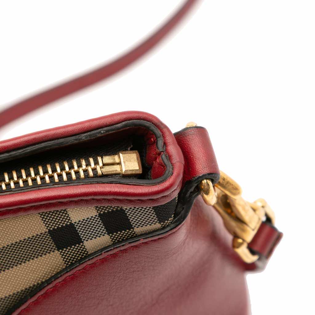 Burberry Haymarket Check Chichester Canvas Crossbody - Image 10