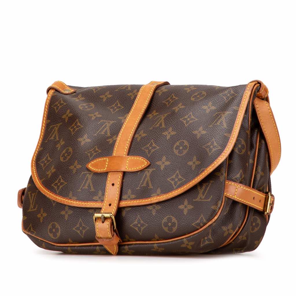 Louis Vuitton Monogram Saumur 30 - Back view