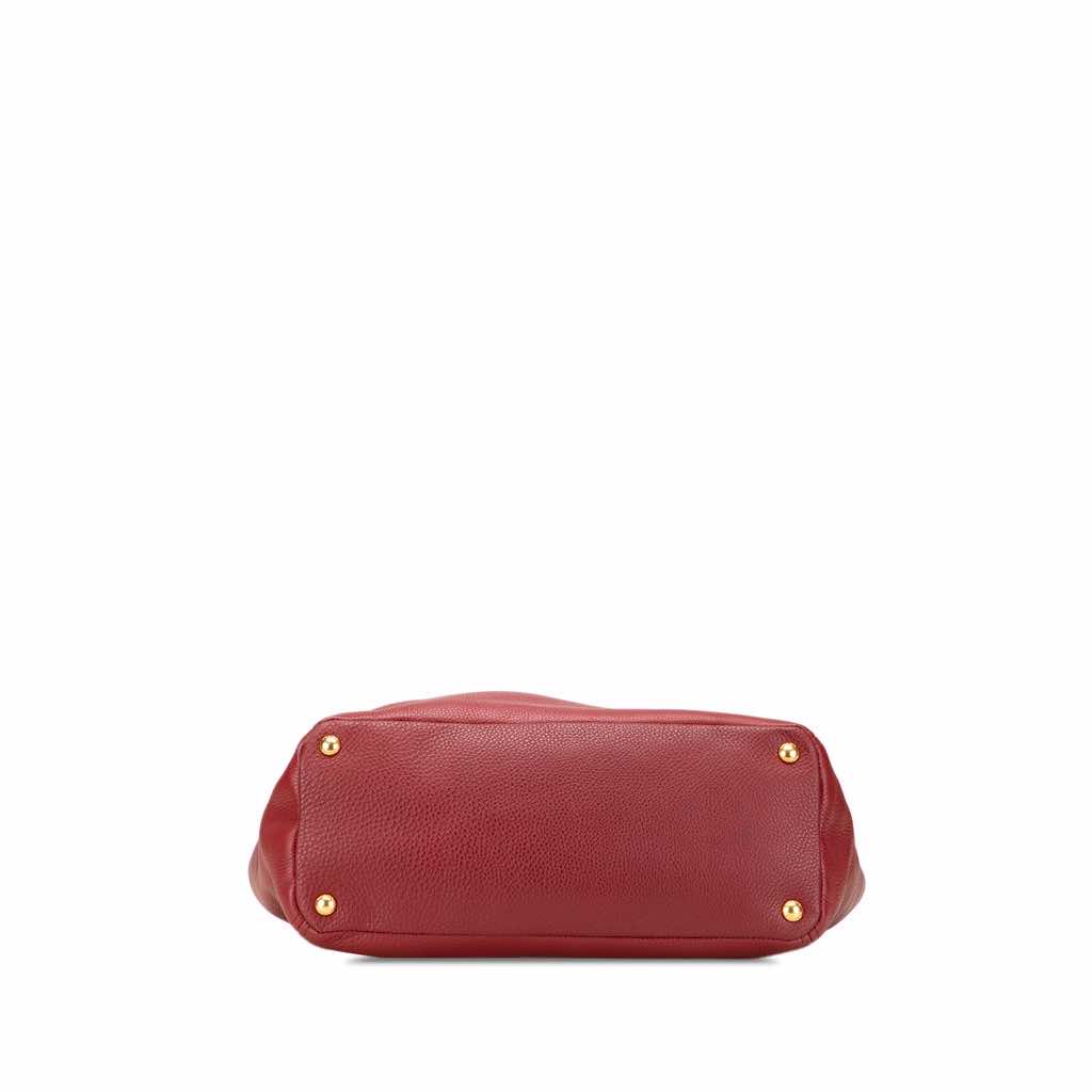 Prada VItello Daino Double Pocket Tote - Image 6