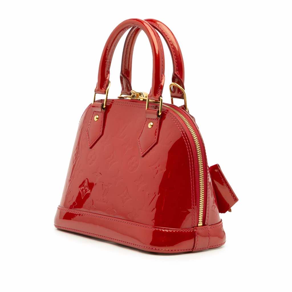 Louis Vuitton Monogram Vernis Alma BB - Back view