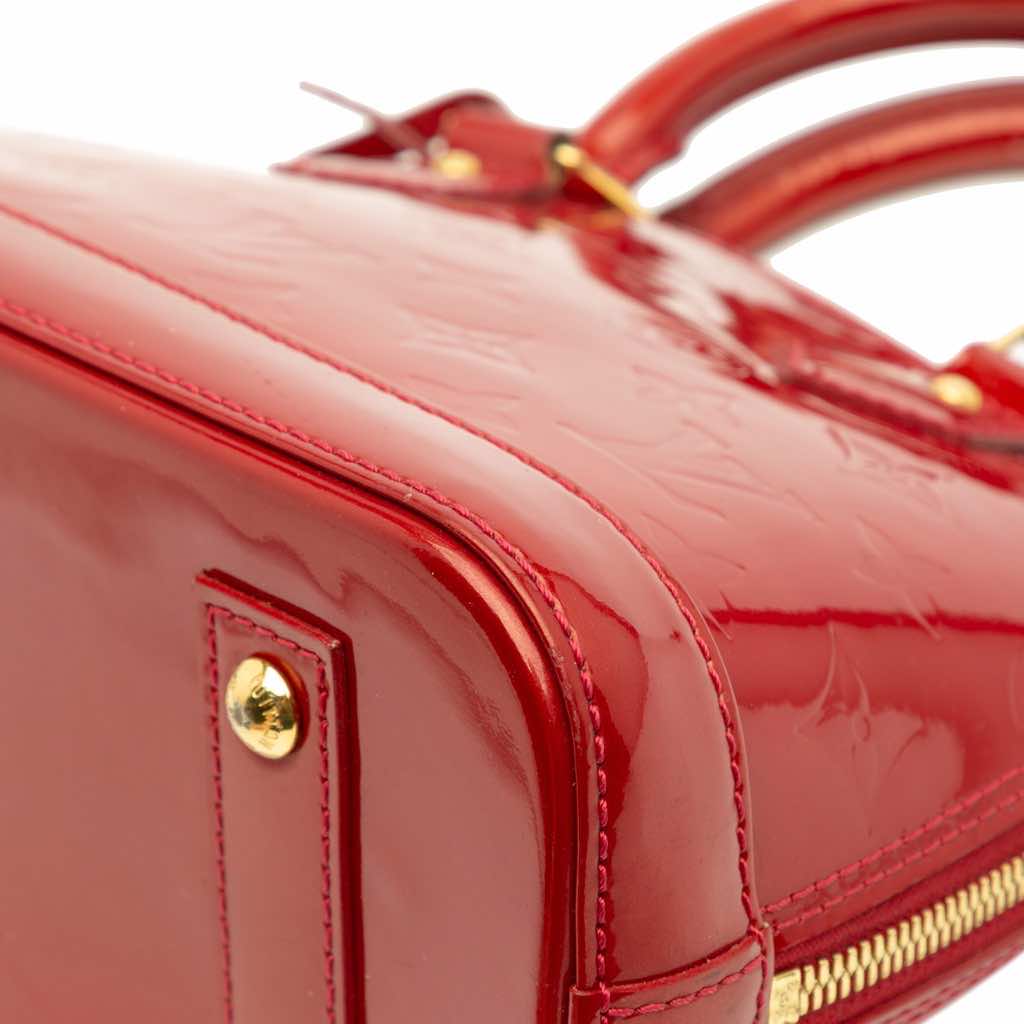 Louis Vuitton Monogram Vernis Alma BB - Image 11