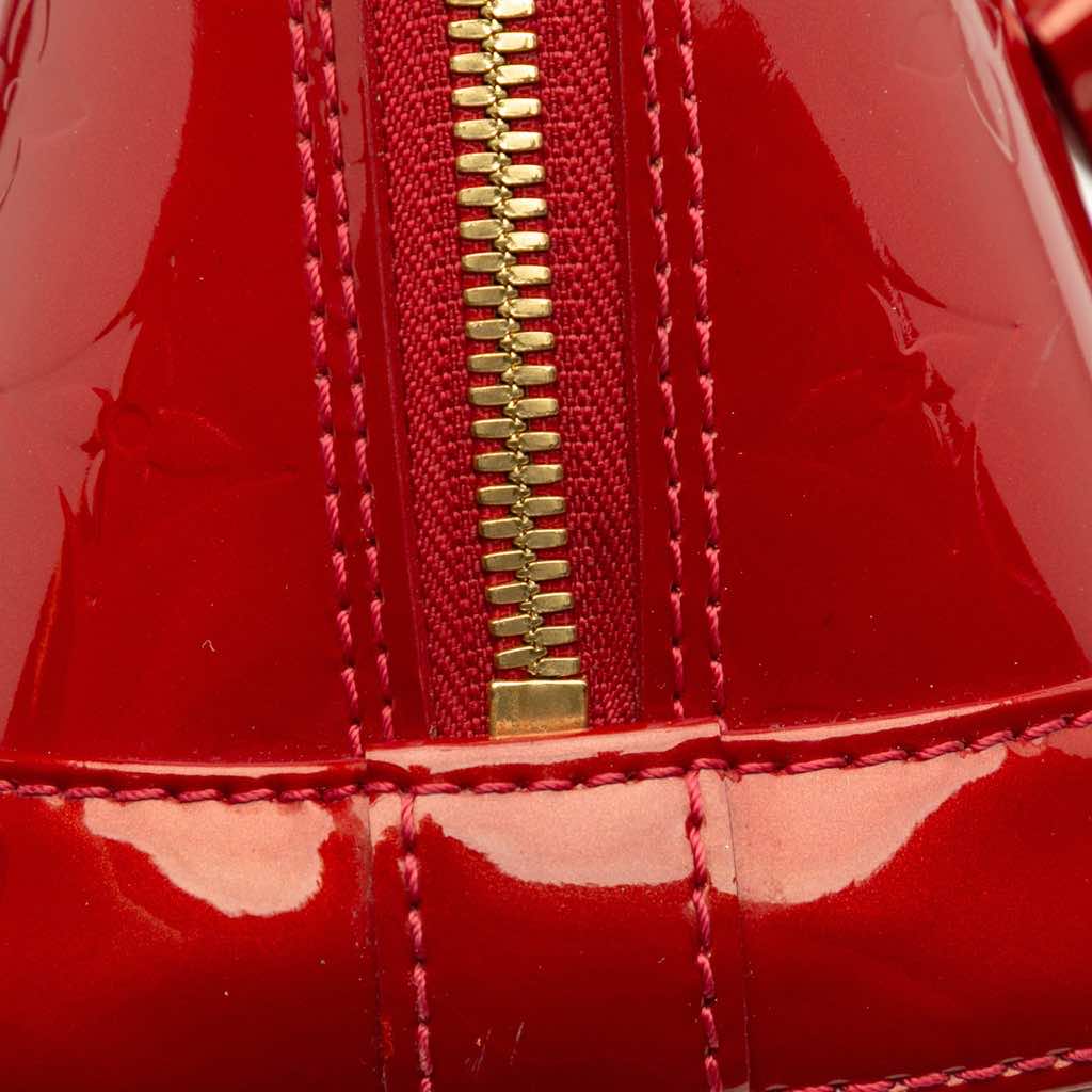 Louis Vuitton Monogram Vernis Alma BB - Image 12