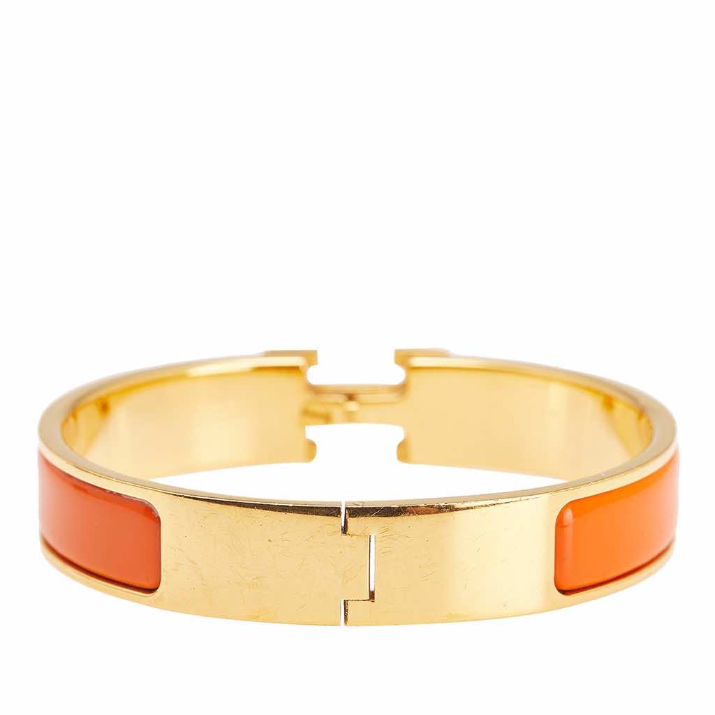 Hermès Enamel Clic H Bracelet PM - 3