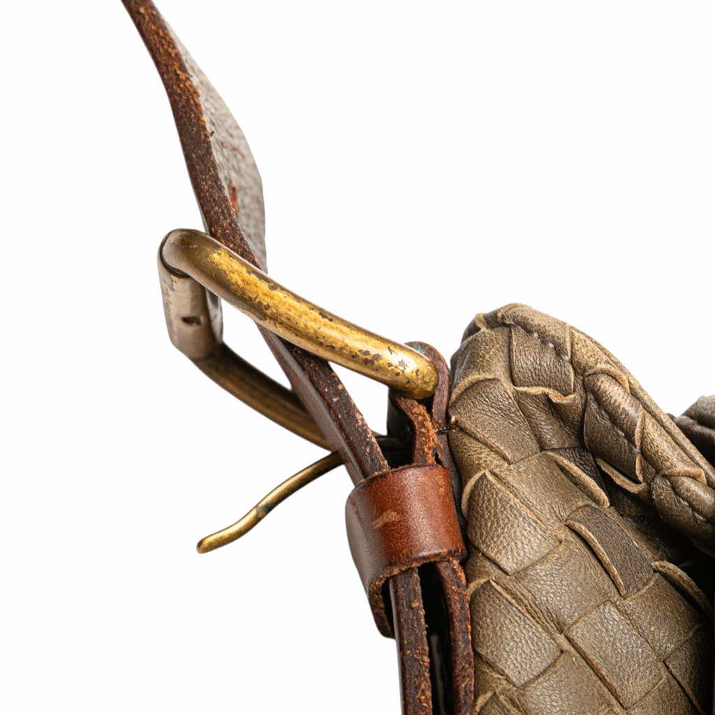 Bottega Veneta Nappa Intrecciato Messenger Bag - Image 11