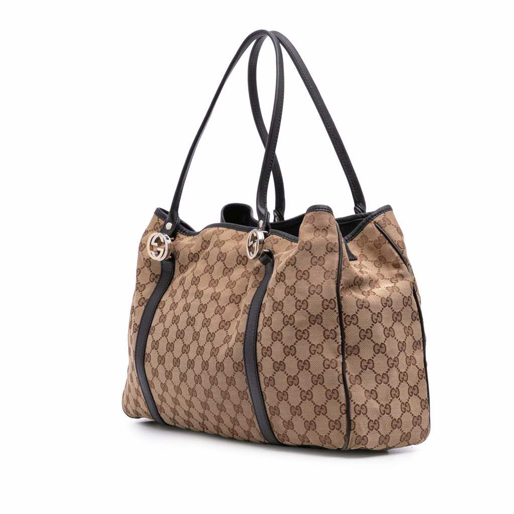 Gucci Large GG Canvas Twins Tote - 2