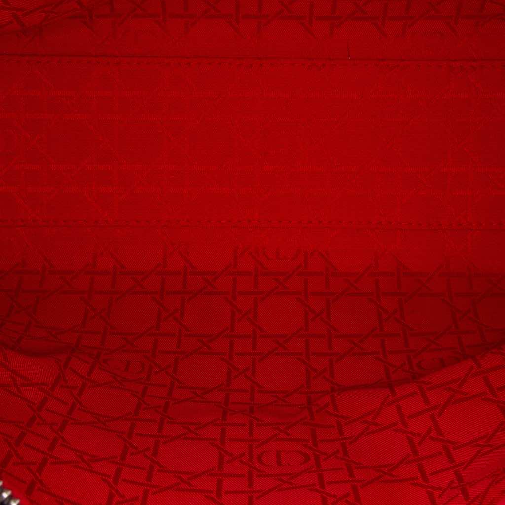 Dior Large Lambskin Cannage Lady Dior - 4