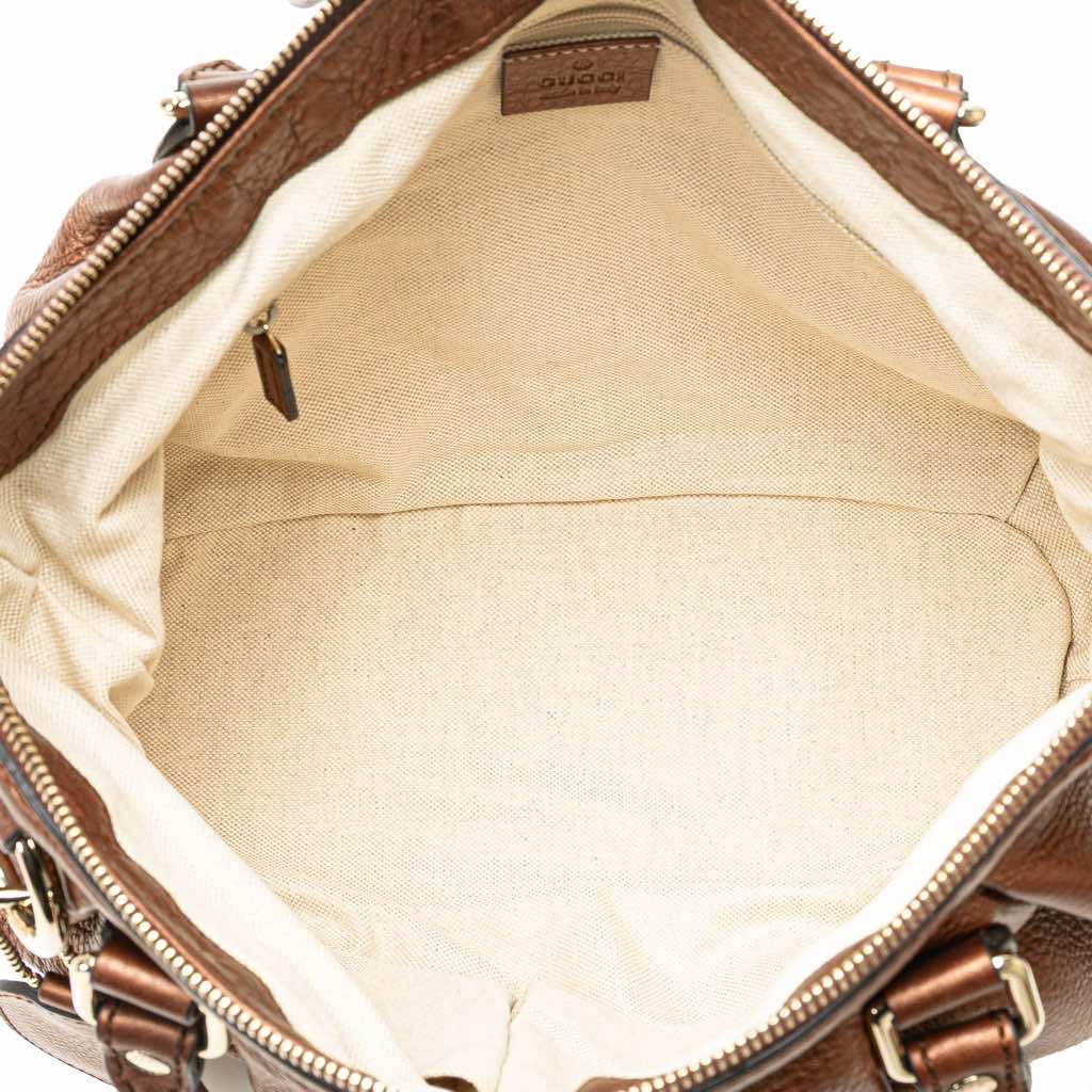 Gucci Calfskin Sukey Satchel - 4